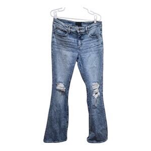 Buckle Black Fit 53 Bootcut Distressed Jeans Womens 31x34